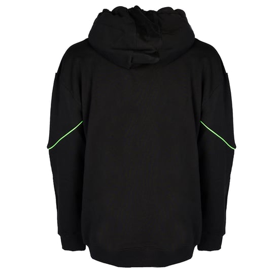 Les Hommes Sudadera Oversize del hombre negro - Image 5