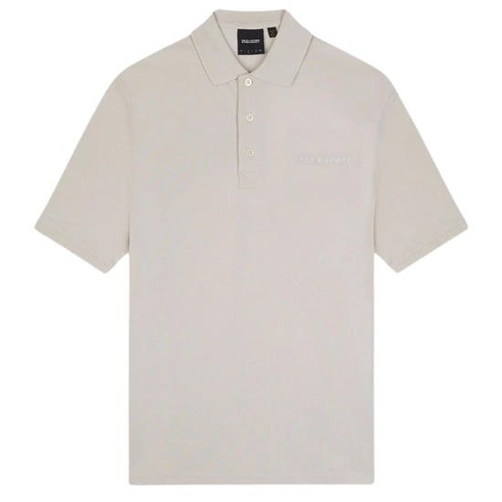 Polo Cove liso con logo bordado de Lyle & Scott - Image 1