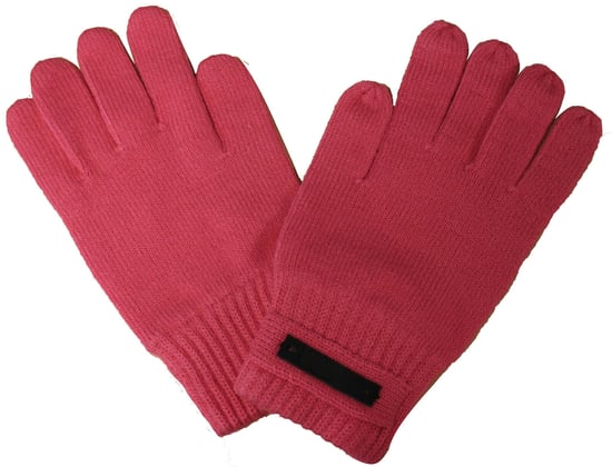 Guantes Puma de punto unisex en color rosa - Image 1