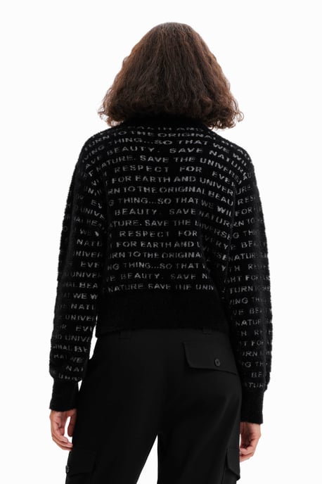 Desigual Suéter Negro para Mujer - Image 2