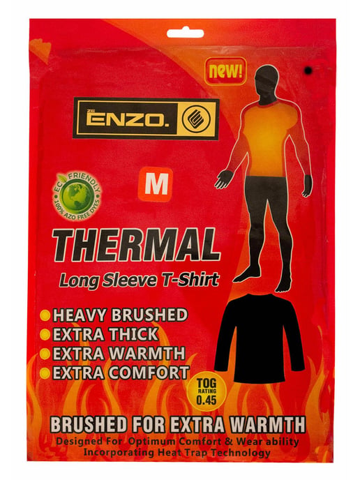 Enzo | Conjunto Térmico Hombre Manga Larga Top & Bottom - Image 4