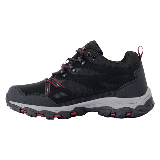Regatta Womens/Ladies Holcombe III Low Walking Shoes (Black/Beaujolais)