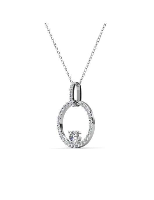 Colgante Amory - Plata y cristal - Image 3