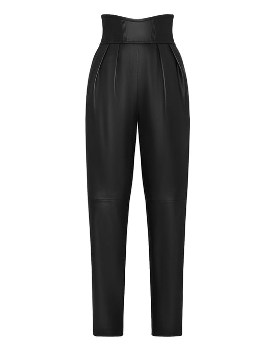 Pantalones De Cuero Iconic Plein - Image 2