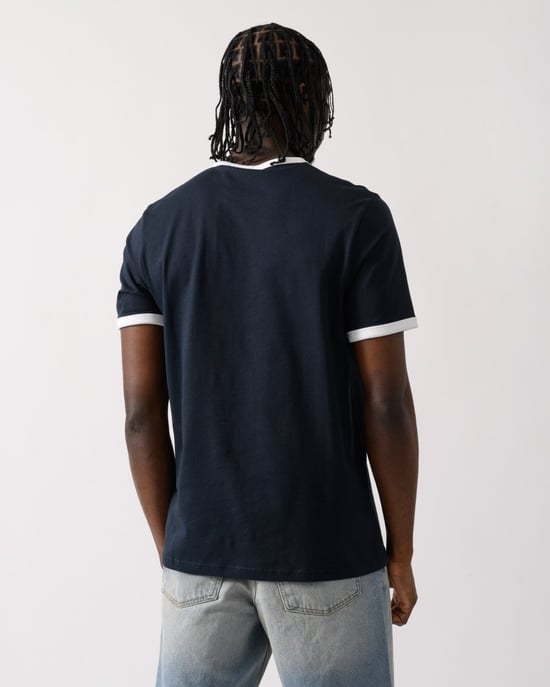 Lyle & Scott Mens Ringer Mens T-shirt - Image 4