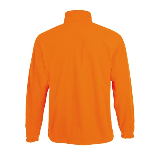 SOLS Mens North Full Zip Outdoor Fleece Jacket (Orange) - Image 2