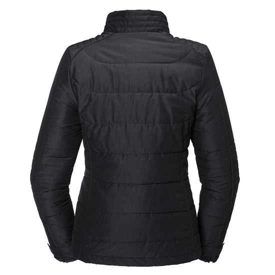 Russell Womens/Ladies Cross Padded Jacket (Black) - Image 2