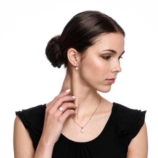 Orphelia 'Vera' Women's 925 Sterling Silver Chain with Pendant - Rose ZH-7231/RG - Image 4