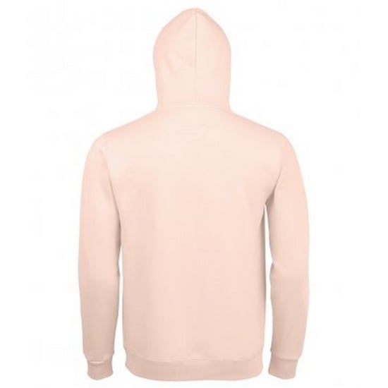 SOLS Unisex Adults Spencer Hooded Sweatshirt (Creamy Pink) - Image 2