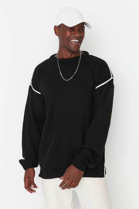Trendyol Men's Straight Sweater - Image 1