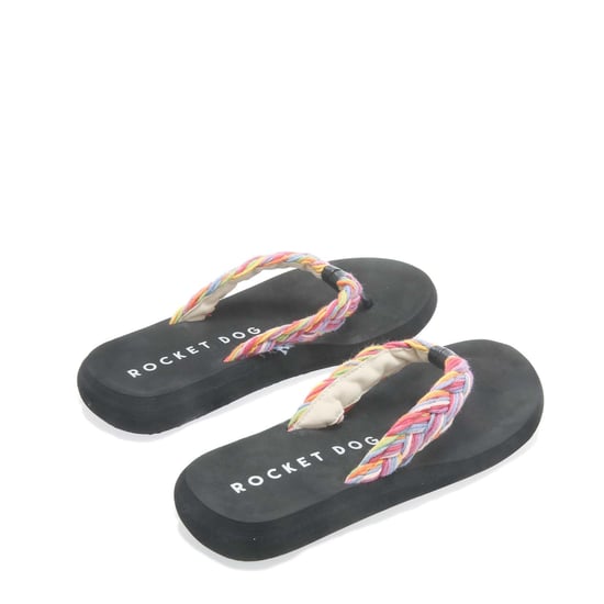 Women's Rocket Dog Sunset Cord Flip Flops in Multi colour
