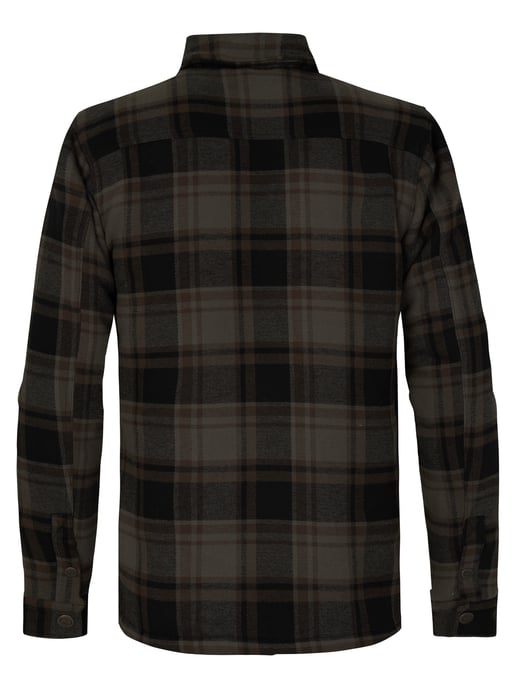 Petrol Industries - Checked Shirt Aleknagik Men - Timber Wood - Image 2