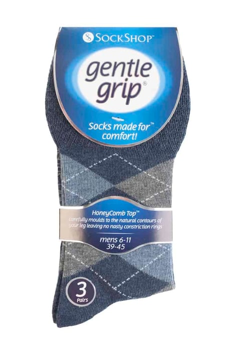 Gentle Grip - Calcetines no elásticos Gentle Grip 6 pares - MGG38 - Image 2