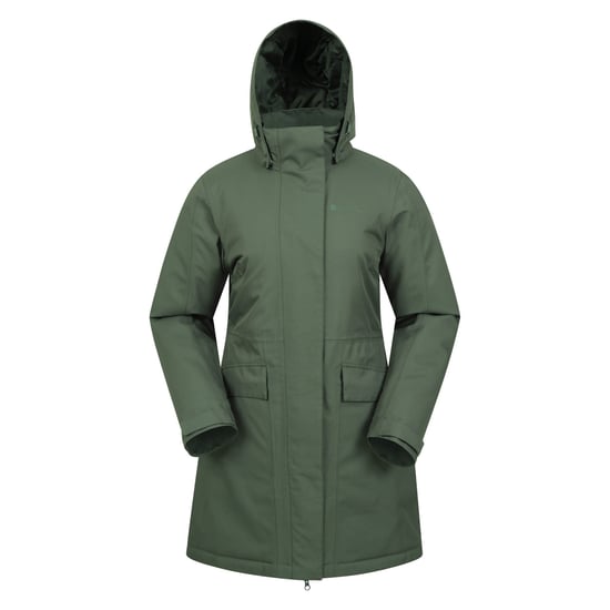 Mountain Warehouse Womens/Ladies Rain On Waterproof Padded Jacket (Khaki Brown)