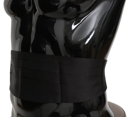 Cinturón para hombres Dolce & Gabbana gris en 100% seda - Image 5