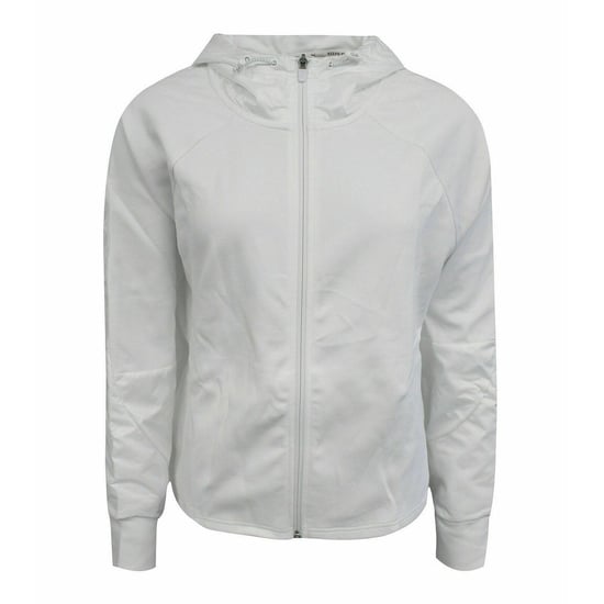 Chaqueta deportiva blanca Puma EvoStripe para mujer - Image 1