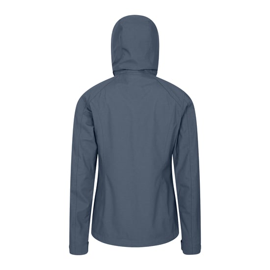 Mountain Warehouse Womens/Ladies Iona Soft Shell Jacket (Charcoal) - Image 2