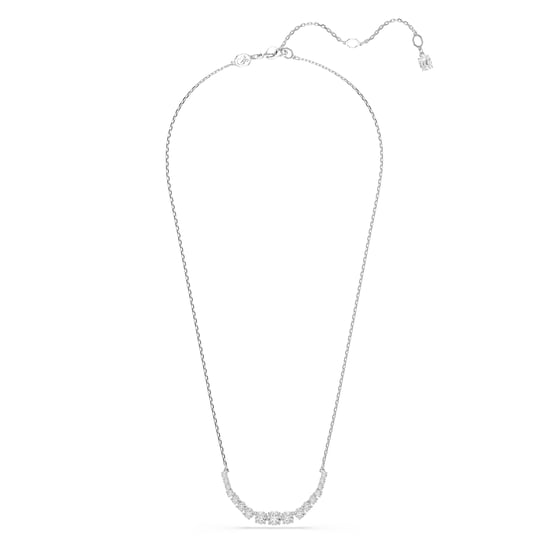 Swarovski 'Matrix Tennis' Women's Base Metal Necklace - Silver 5705396 - Image 4