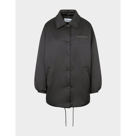 Women's Calvin Klein Oversized Padded Coach Jacket in Black