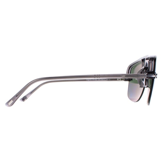 Gafas de sol Tom Ford Hugo 02 FT1003 20N verdes - Image 4