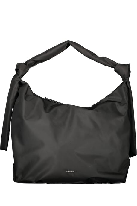 Bolso de mano de poliéster negro para mujer Calvin Klein - Image 1
