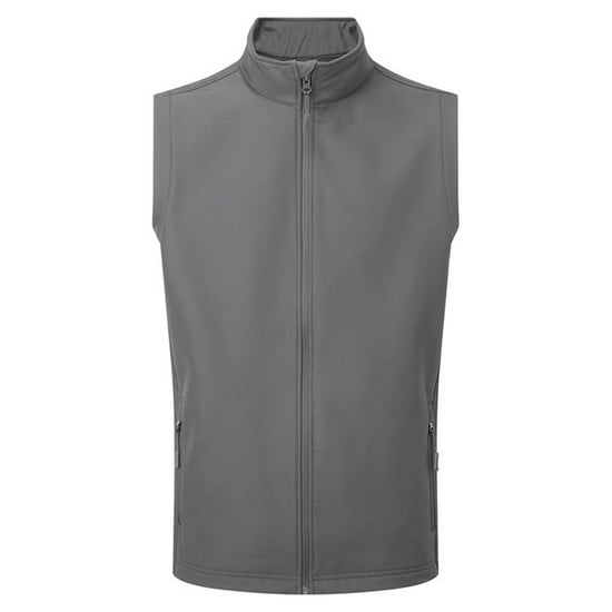 Premier Mens Windchecker Recycled Printable Gilet (Dark Grey) - Image 1