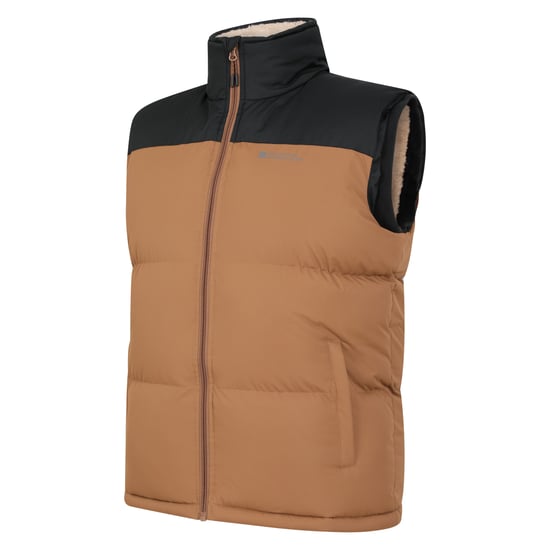 Mountain Warehouse Mens Rock Borg Padded Gilet (Orange)