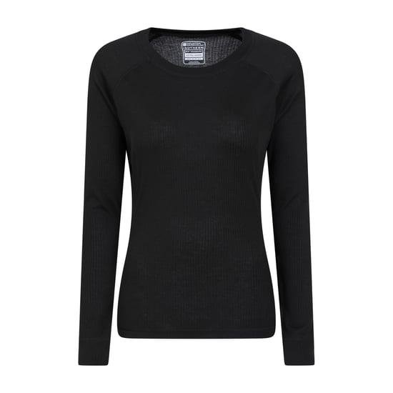 Mountain Warehouse Womens/Ladies Talus Long-Sleeved Top (Black) - Image 1