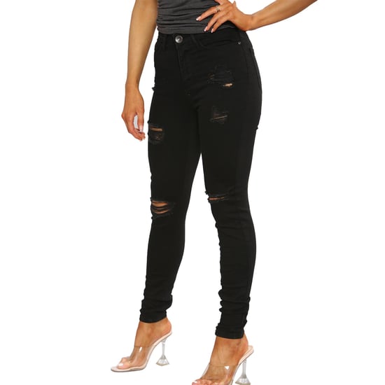 Jeans Skinny Stretch Denim para Mujer | Enzo Designer Ropa de mujer - Image 3