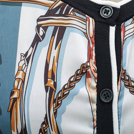 Cardigan printed in front - Image 6