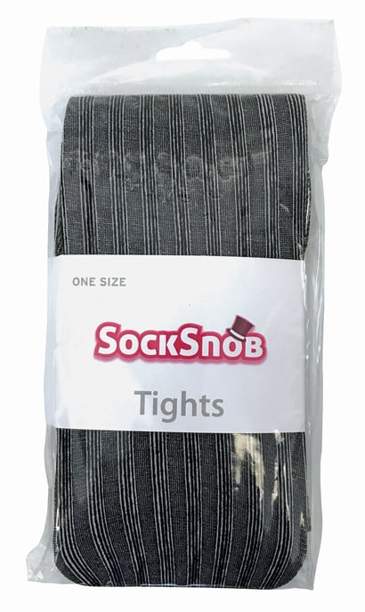 Sock Snob - Mallas de moda opacas de 80 deniers de colores para mujer - Cable - Image 2
