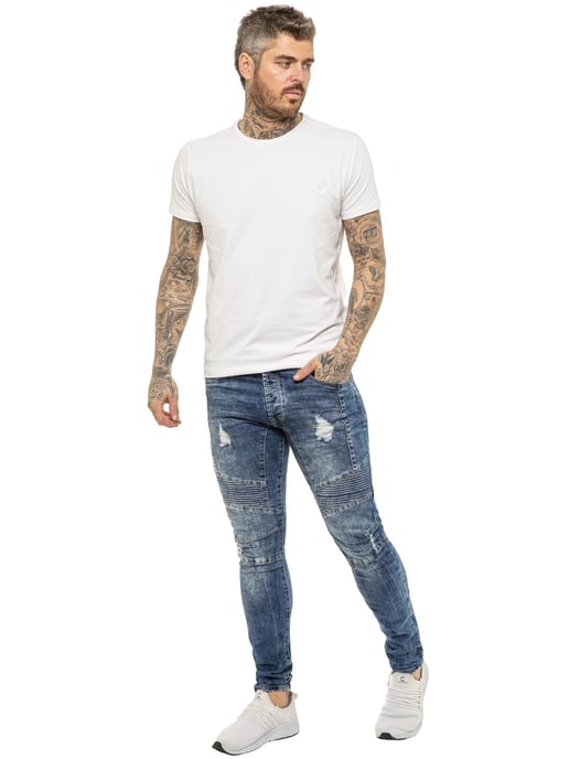 Enzo Biker Jeans - Azul - Image 6