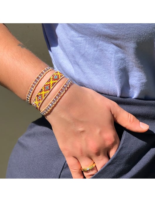 Pulsera Edyna - Amarillo - Image 2
