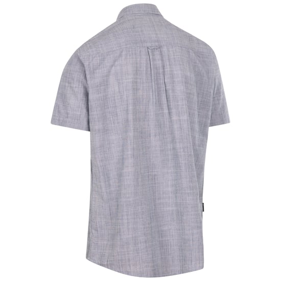 Trespass Mens Basham Woven Shirt (Dark Peacock)