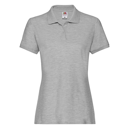 Fruit of the Loom Womens/Ladies Premium Polo Shirt (Athletic Heather Grey) - Image 1