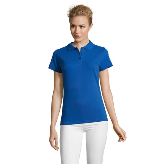 SOLS Womens/Ladies Perfect Polo Shirt (Royal Blue) - Image 1