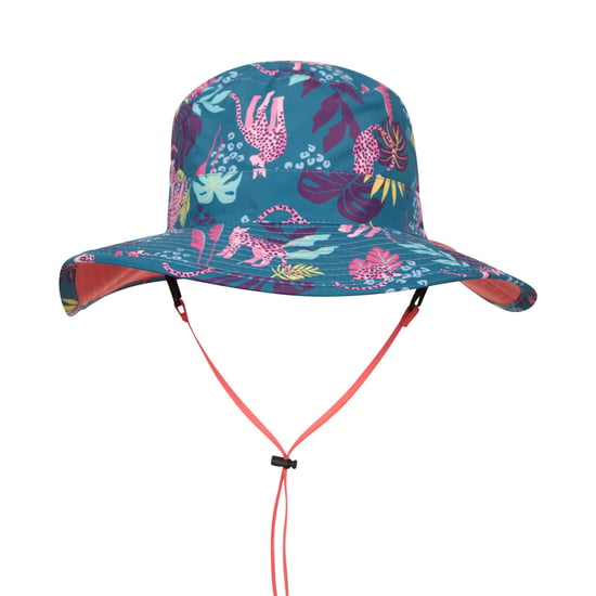 Mountain Warehouse Childrens/Kids Reversible Water Resistant Sun Hat (Teal) - Image 1