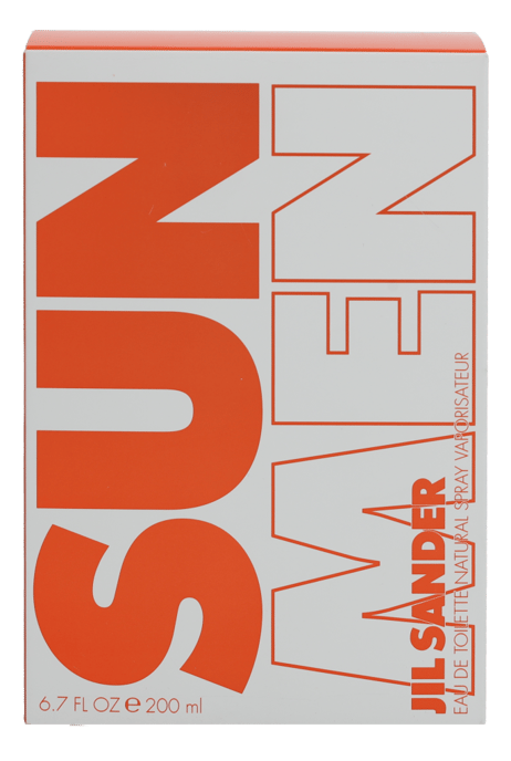 Jil Sander Sun Men Eau de Toilette Spray 200ml - Image 2