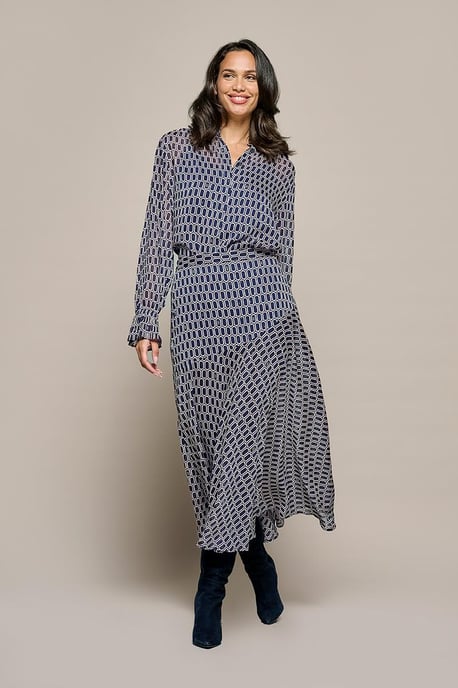 Amee Print Rok Navy / Multi - Image 1