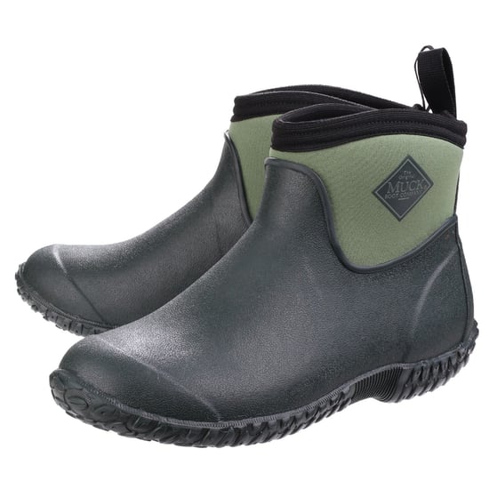 Muck Boots Muckster II Ankle Rubber Green Wellington Boots - Image 6