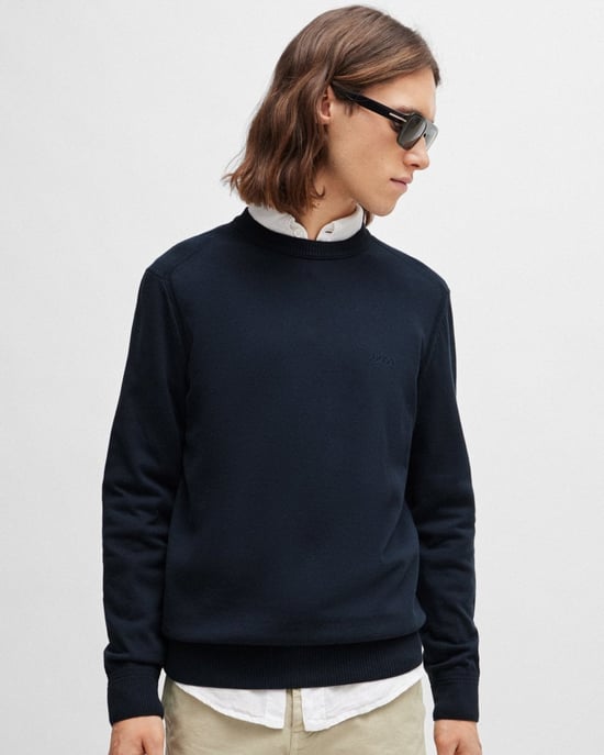BOSS Orange Asac C Suéter de Cuello Redondo para Hombre - Image 1