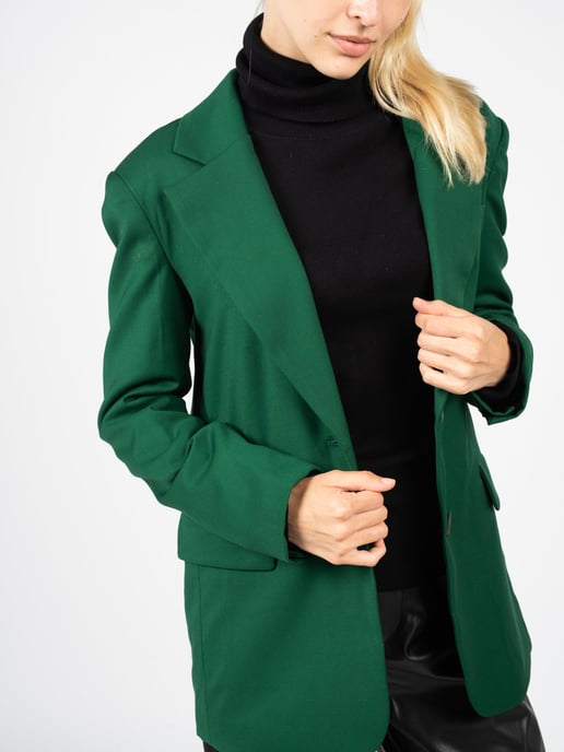 Silvian Heach Chaqueta Thomasin de mujer verde - Image 6