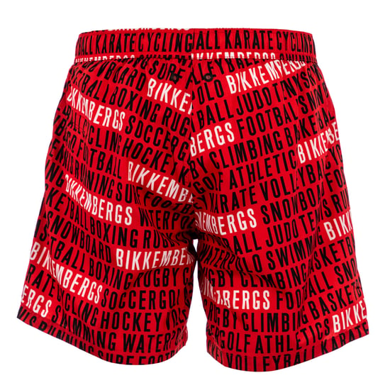 Bikkembergs Bañador de Hombre Allover Rojo - Image 2