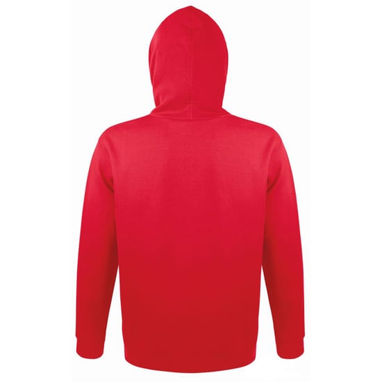 SOLS Snake Unisex Hooded Sweatshirt / Hoodie (Red) - Image 2