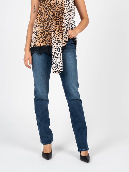 Liu Jo Vaqueros Authentic Straight de mujer azul - Image 3