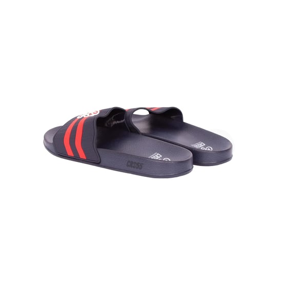 Crosshatch Mens Hamlax Sliders (Navy) - Image 2