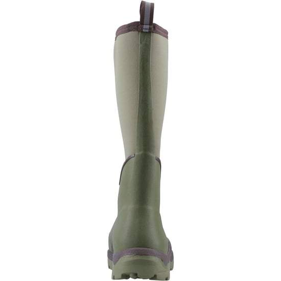 Muck Boots Calder Rubber Olive Wellington Boots - Image 2
