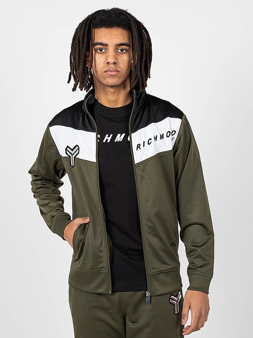 Richmond Sport Sudadera del hombre negro, Blanco, verde - Image 3