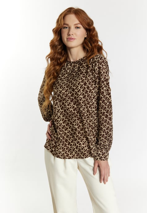 Dreimaster women brown beige - Image 3