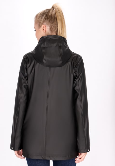 Schmuddelwedda rain jacket women black - Image 4